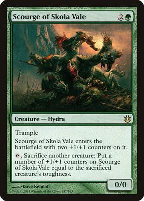 Scourge of Skola Vale card from Born of the Gods