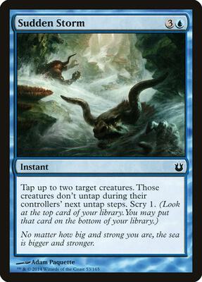 Sudden Storm card from Born of the Gods