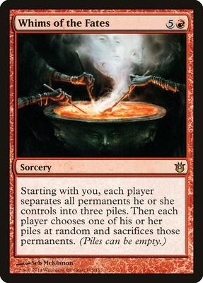 Whims of the Fates card from Born of the Gods