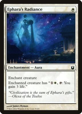 Ephara's Radiance card from Born of the Gods