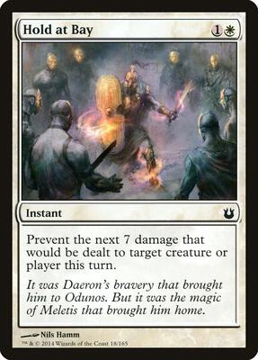 Hold at Bay card from Born of the Gods