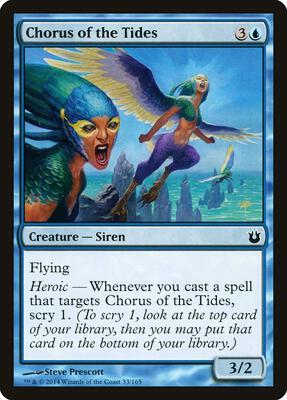 Chorus of the Tides card from Born of the Gods