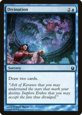 Divination card from Born of the Gods