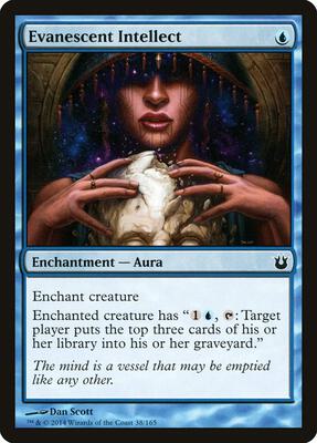 Evanescent Intellect card from Born of the Gods