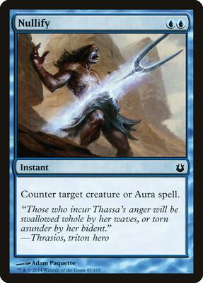 Nullify card from Born of the Gods