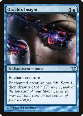 Oracle's Insight card from Born of the Gods