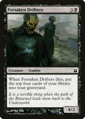 Forsaken Drifters card from Born of the Gods