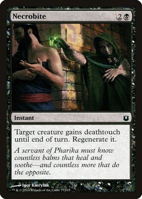 Necrobite card from Born of the Gods
