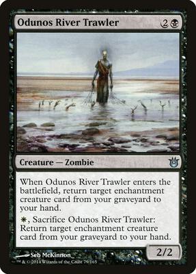 Odunos River Trawler card from Born of the Gods