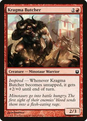 Kragma Butcher card from Born of the Gods