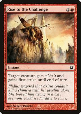 Rise to the Challenge card from Born of the Gods