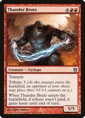 Thunder Brute card from Born of the Gods