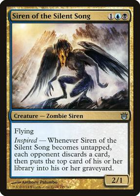 Siren of the Silent Song card from Born of the Gods