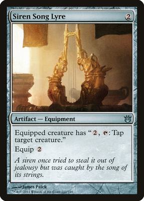 Siren Song Lyre card from Born of the Gods