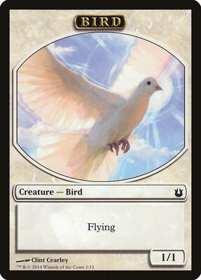 Bird Token (1) card from Born of the Gods