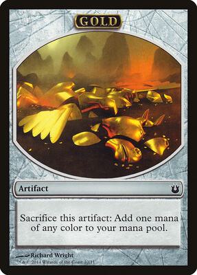 Gold Token card from Born of the Gods