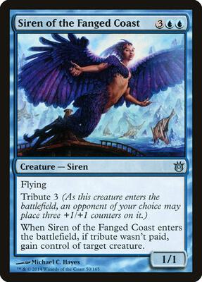 Siren of the Fanged Coast card from Born of the Gods