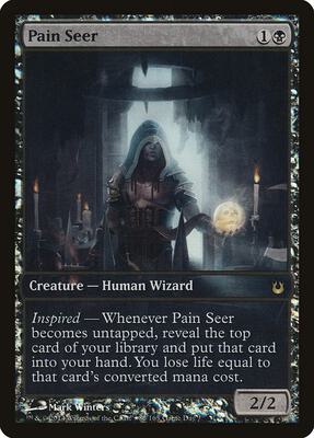 Pain Seer card from Game Day & Store Championship Promos