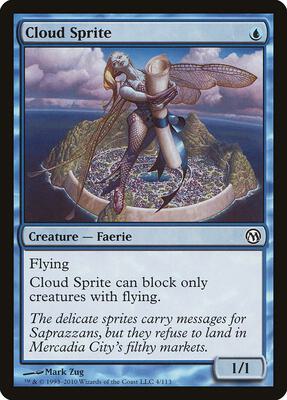 Cloud Sprite card from Duels of the Planeswalkers