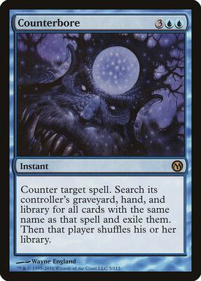 Counterbore card from Duels of the Planeswalkers