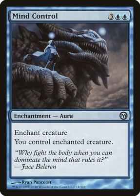 Mind Control card from Duels of the Planeswalkers