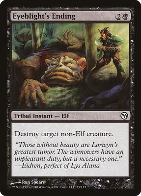 Eyeblight's Ending card from Duels of the Planeswalkers
