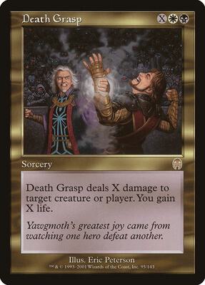 Death Grasp card from Apocalypse