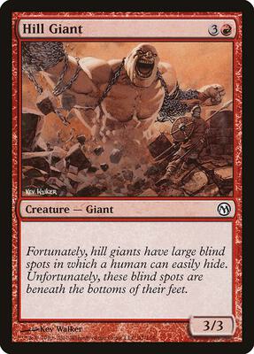 Hill Giant card from Duels of the Planeswalkers