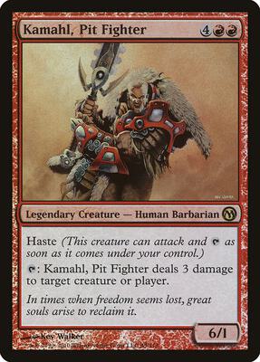 Kamahl, Pit Fighter card from Duels of the Planeswalkers