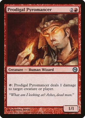 Prodigal Pyromancer card from Duels of the Planeswalkers
