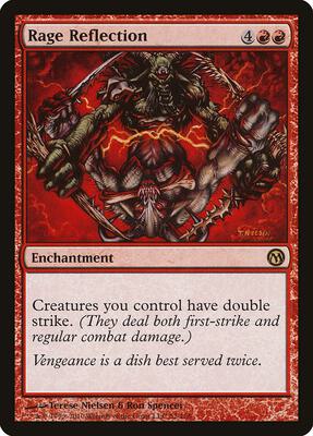 Rage Reflection card from Duels of the Planeswalkers