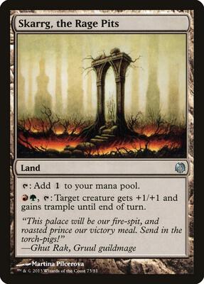 Skarrg, the Rage Pits card from Duel Decks: Heroes vs. Monsters