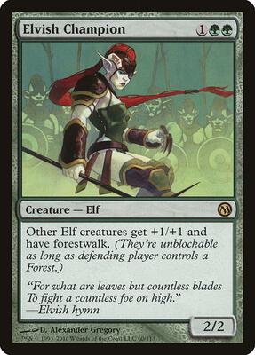 Elvish Champion card from Duels of the Planeswalkers