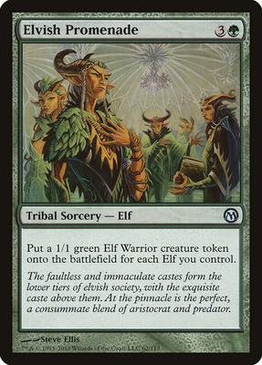 Elvish Promenade card from Duels of the Planeswalkers