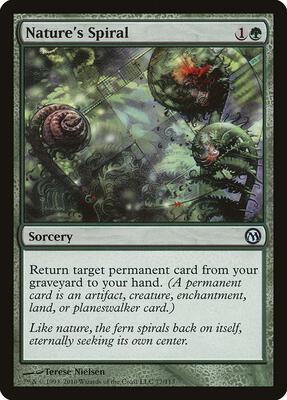 Nature's Spiral card from Duels of the Planeswalkers