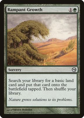 Rampant Growth card from Duels of the Planeswalkers