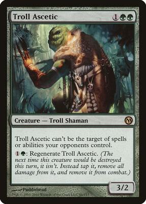 Troll Ascetic card from Duels of the Planeswalkers