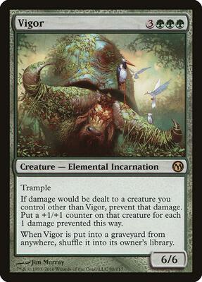 Vigor card from Duels of the Planeswalkers