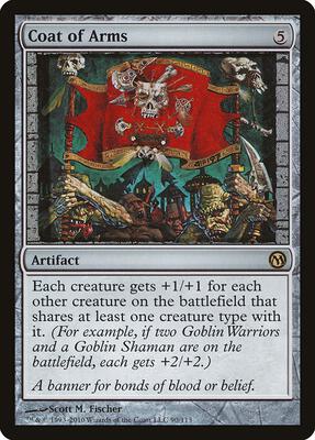 Coat of Arms card from Duels of the Planeswalkers