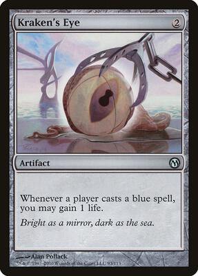 Kraken's Eye card from Duels of the Planeswalkers
