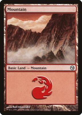 Mountain (106) card from Duels of the Planeswalkers