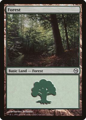 Forest (112) card from Duels of the Planeswalkers