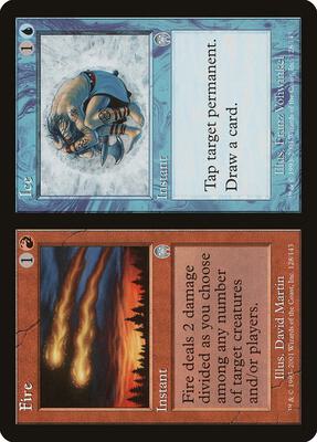 Fire // Ice card from Apocalypse