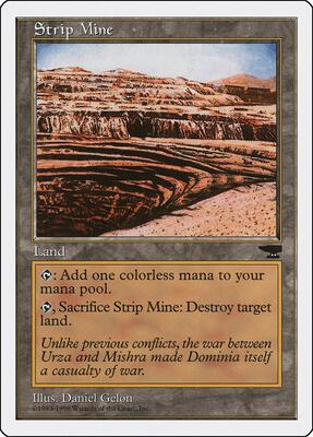 Strip Mine card from Anthologies