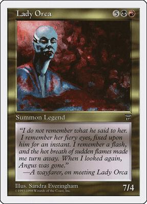 Lady Orca card from Anthologies