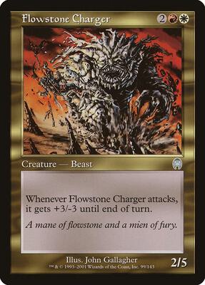 Flowstone Charger card from Apocalypse