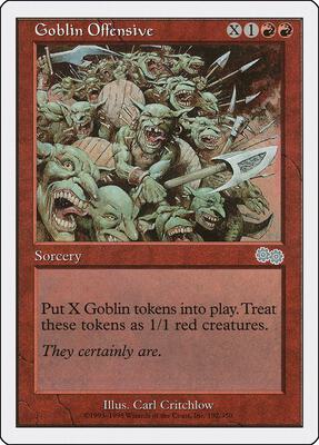Goblin Offensive card from Anthologies