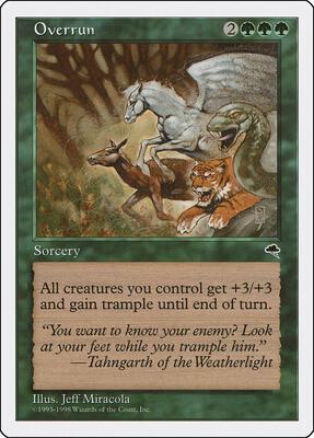 Overrun card from Anthologies