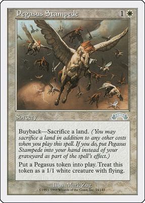 Pegasus Stampede card from Anthologies