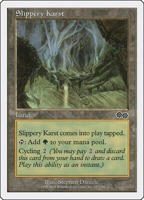Slippery Karst card from Anthologies